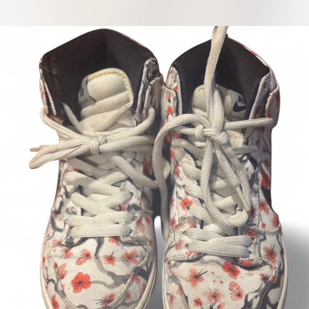 Nike Floral High-Top Sneakers